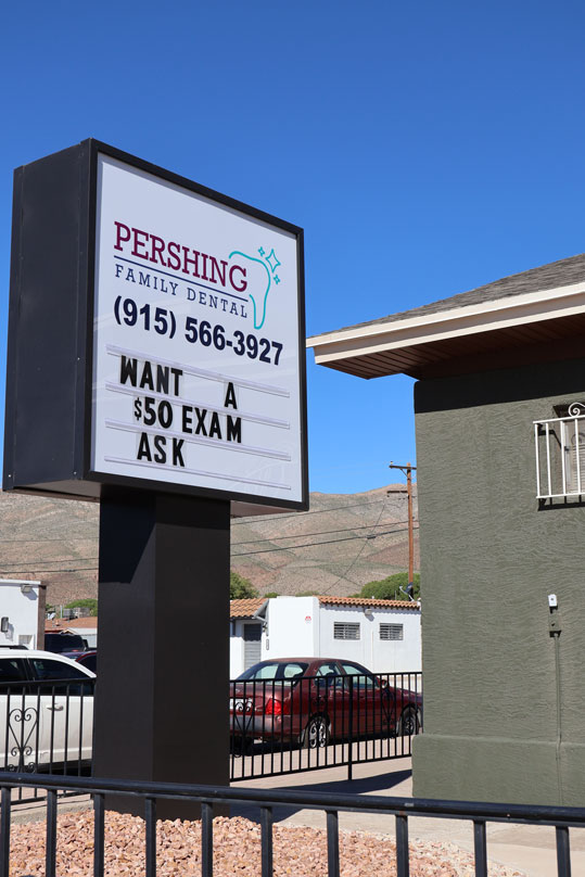 Dental Office El Paso Pershing Family Dental - Dental Office in El Paso, TX - Marquis Exterior